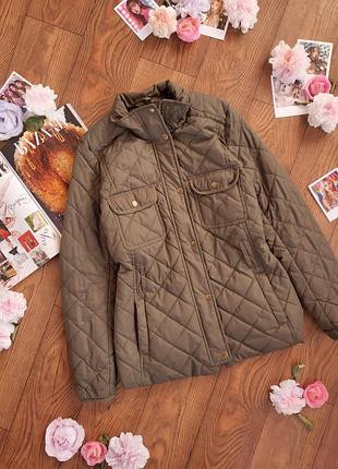 Стьобана жіноча куртка GAP хакі