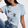  Футболка з камінцями river island