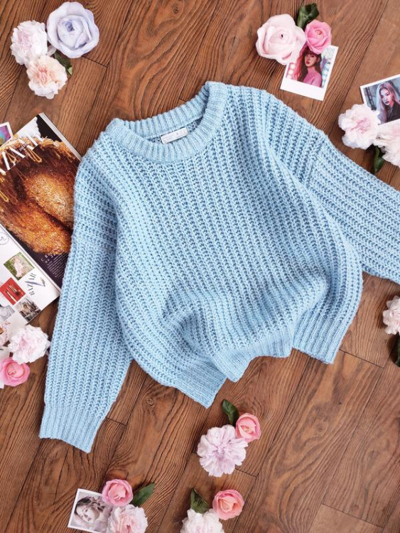 Світер крупної вязки