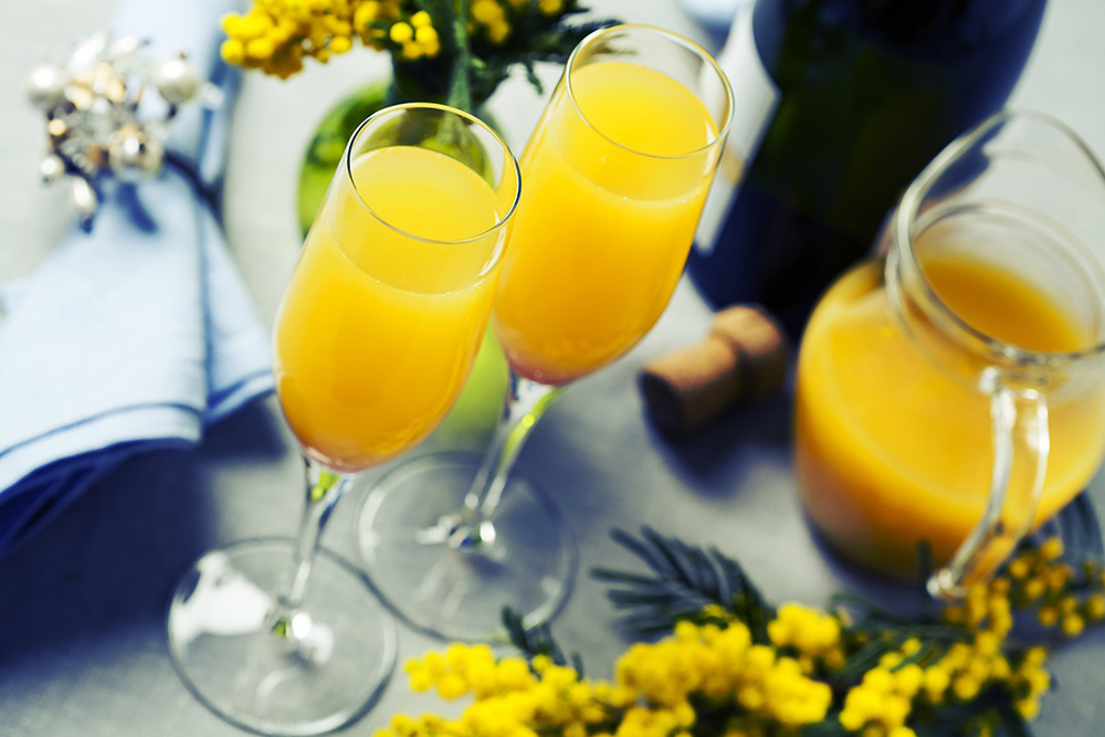 Mimosa cocktail