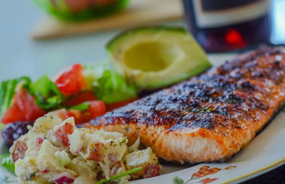 Острый лосось.