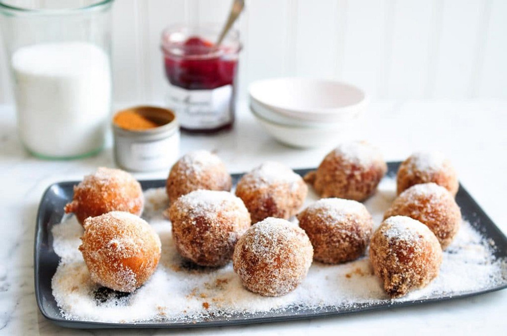 Пончики с корицей Пончики с корицей