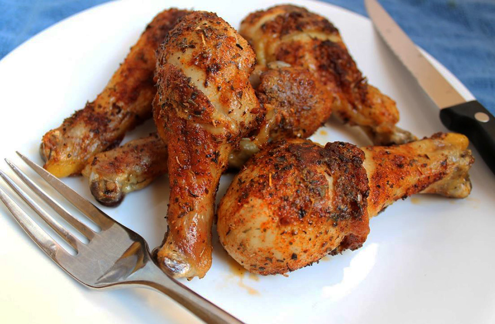 Пряные куриные ножки